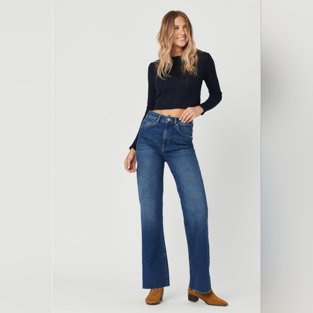 Mavi Victoria High-Rise Wide-Leg Jean size 31